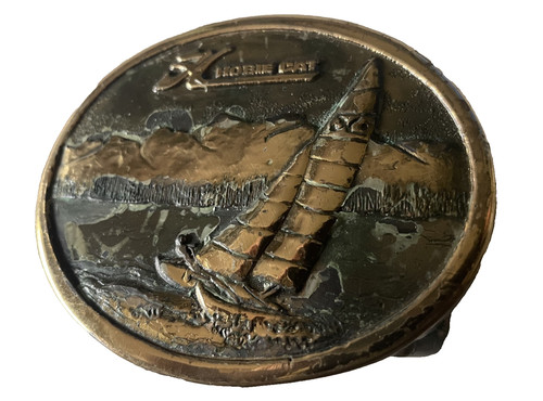 Vintage hobie cat belt buckle - vintage,