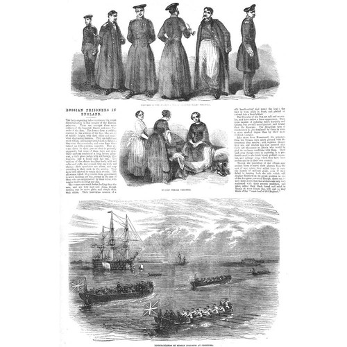 Crimean war russian prisoners - war,