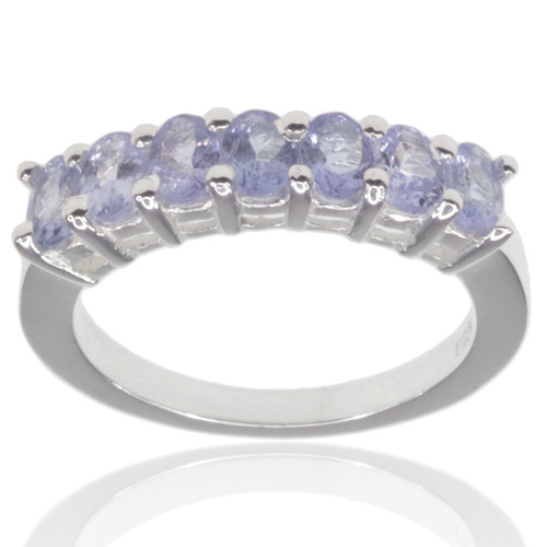 Tanzanite carat oval row - 1.45,