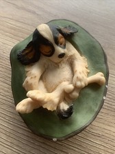 Vintage Aynsley MasterCraft Puppy in Hat Dog Figurine - 1984