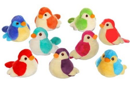 Birdies with sounds 14cm - sounds, plush