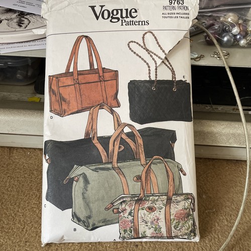 Vogue 9763 handbags - vogue,