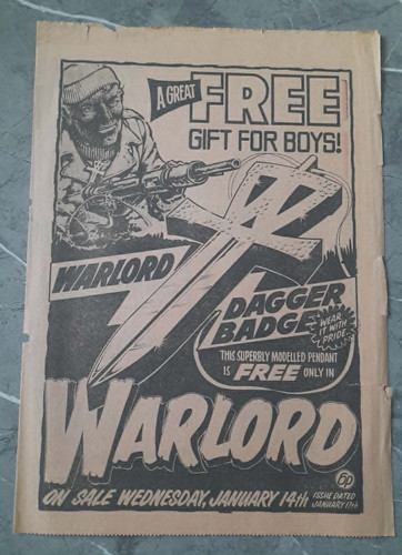 Warlord comic page - warlord, 4-page