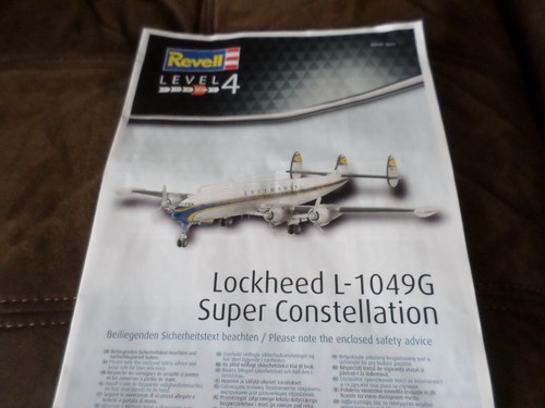 Revell lockheed 1049g - revell, super