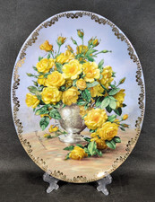 Royal Worcester Collector Plate ~ FOR THE LOVE OF A ROSE Series ~ Bright Smile