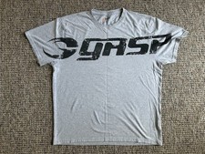 Gasp Iron Tee Shirt. Used. Grey. Size Large. Good Condition.