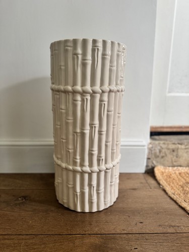 Vintage white ceramic faux - vintage,