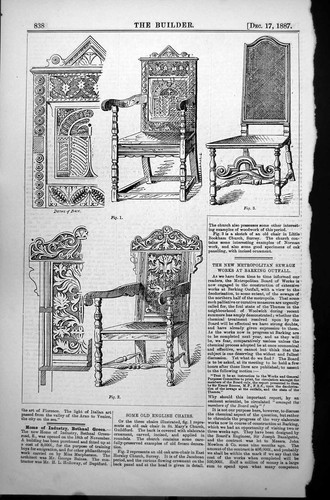 Old english chairs oak - english,