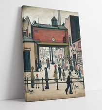 L.S. LOWRY, MAY DAY - FRAMED