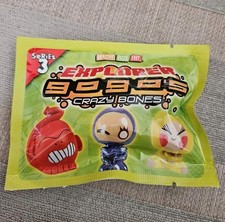 1x GOGO'S CRAZY BONES Series 3, Explorer. Toy Figures Brand New & Sealed Pack