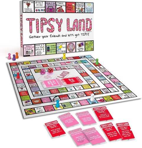 Tipsy land board game party - tipsy,