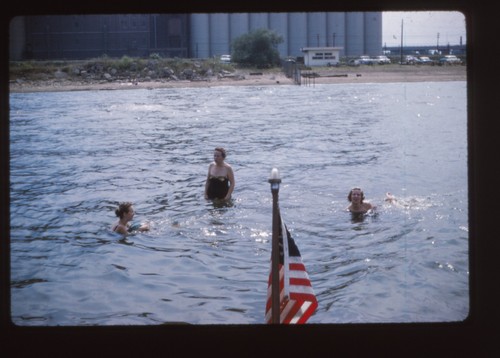Vintage photo film - slide, 1958