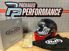 CHEAPEST HJC F70  Full Face Motorcycle Helmet Red Bull Spielberg Size LARGE #C