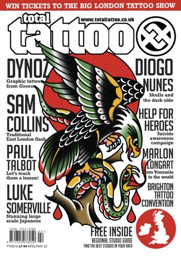 Total tattoo magazine issue - magazine,