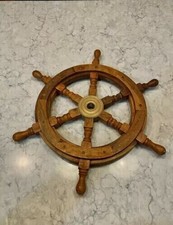 WOODEN WHEEL NAUTICAL