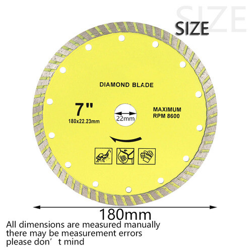 Turbo diamond saw - diamond, blade