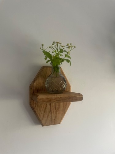 Wall mounted oak - wall,
