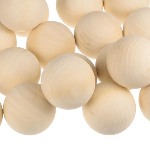 20pcs round wood balls - 20pcs,