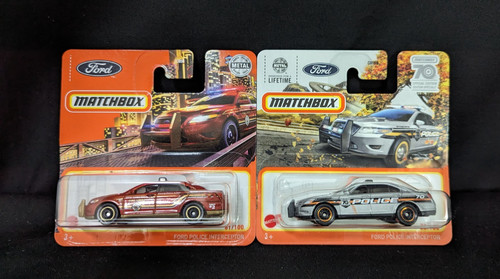 Matchbox pair ford - pair, police