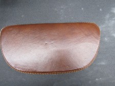 Vespa Brown Leather Backrest