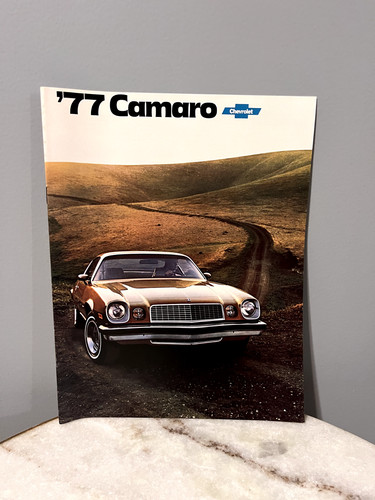 1977 camaro sales - brochure,