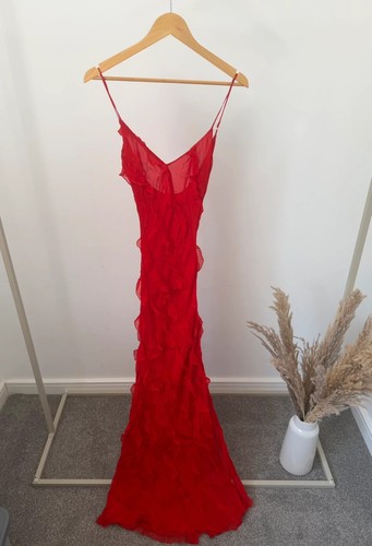 Rat boa cecelia dress - boa, ruffle