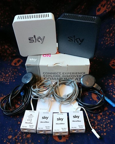 Sky broadband hub - hub, internet