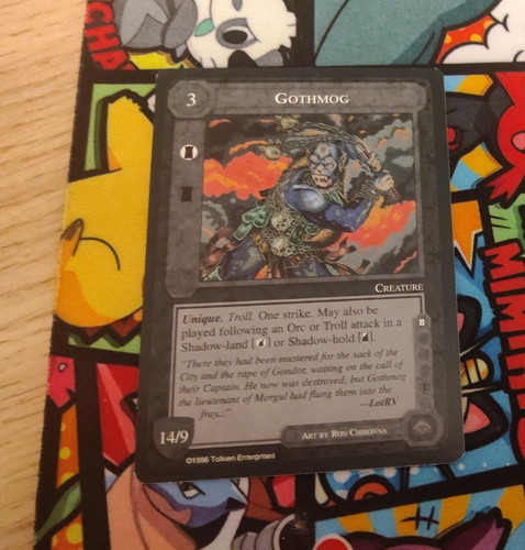 Middle earth ccg - middle, gothmog