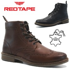 MENS NEW LEATHER BOOTS BIKER