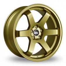 18" BOLA B1 ALLOY WHEELS GOLD