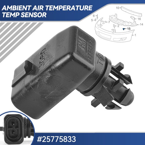 Outside air temperature sensor - air,