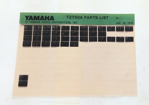 Yamaha race 750 spare - 750,
