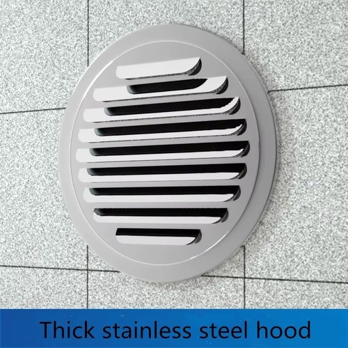 Round metal air - metal, vent