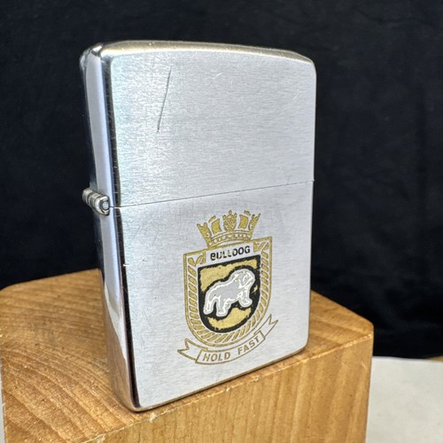 1976 zippo lighter hms - lighter,