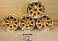 13x7 DEEP DISH JBW SUPERLIGHT ALLOY WHEELS CAR SET OF 4 7x13 -7ET 4X101.6