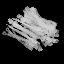 Bulk 50pcs Elastic Hair Perm Rods/ Curler/ Roller Replacement Rubber Bands