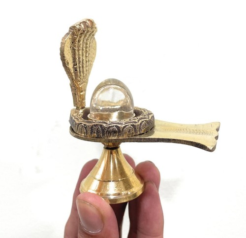 Brass stand lord shiva - lord, lingam