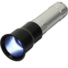 Egg Candler for Dark Eggs Candling Light Chicken Hand Held Lamp Silver Black $