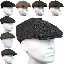 Flat Cap - Tweed / Herringbone