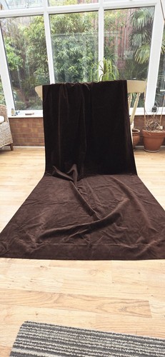 Brown single vintage velvet - vintage,