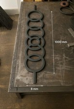 SOLID Metal Stair Spindles Railings Balustrade Steel Iron Picket Panel Bracket