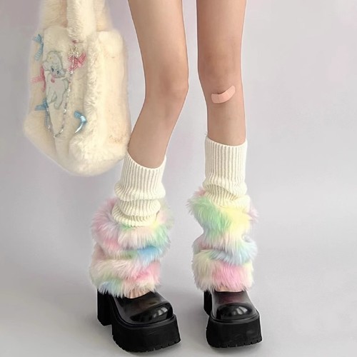 Women fluffy leg - women, warmer