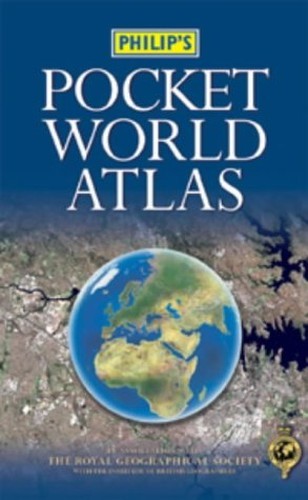 Philip pocket world atlas - world,