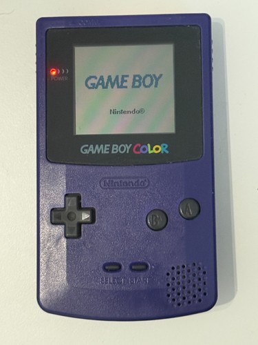 Nintendo game boy color purple - boy,