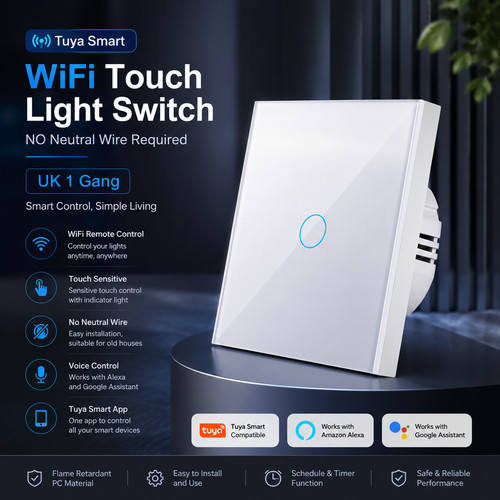 Tuya smart wifi touch light - tuya,