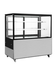 150 cm Cake Showcase Display Fridge – Stainless Steel Commercial Display Cabinet