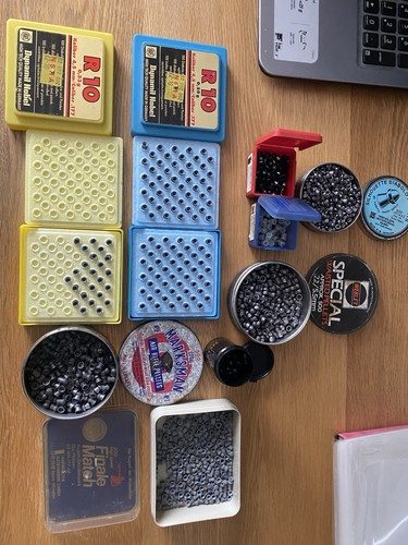 Vintage air rifle pellets - rifle, job