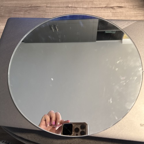 Round mirror plate 25cm - round,