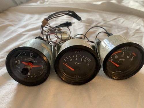 Vdo porsche 924 944 clock - vdo,