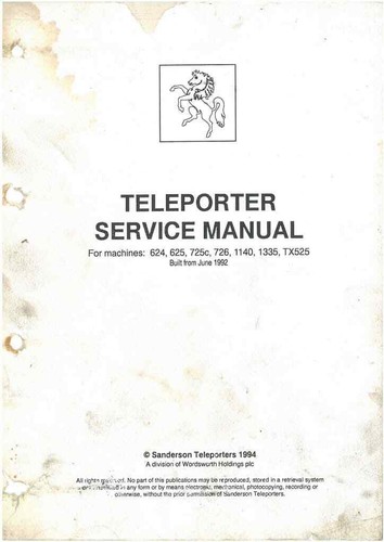 Sanderson teleporter - sanderson,